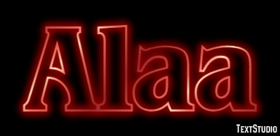 Alaa Text Effect
