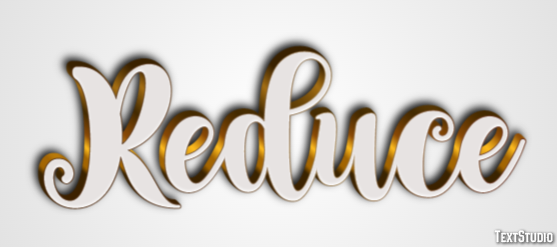 Reduce Text Effect