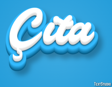 Çita Efecto de texto