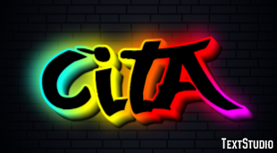 Çita Efecto de texto