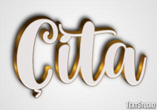 Çita Efecto de texto