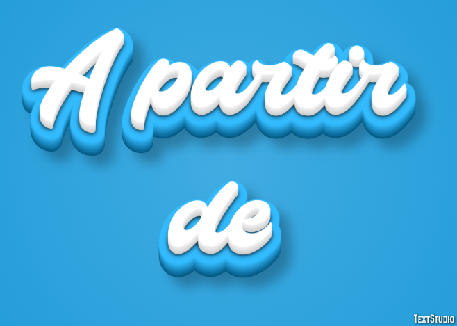 A partir de Text Effect