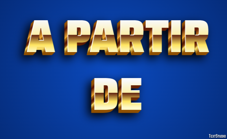 A partir de Texteffekt