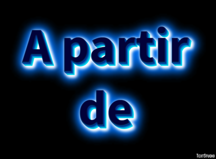A partir de Texteffekt