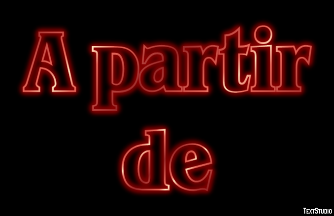 A partir de Texteffekt