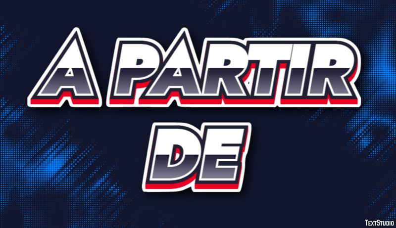 A partir de Efeito de texto