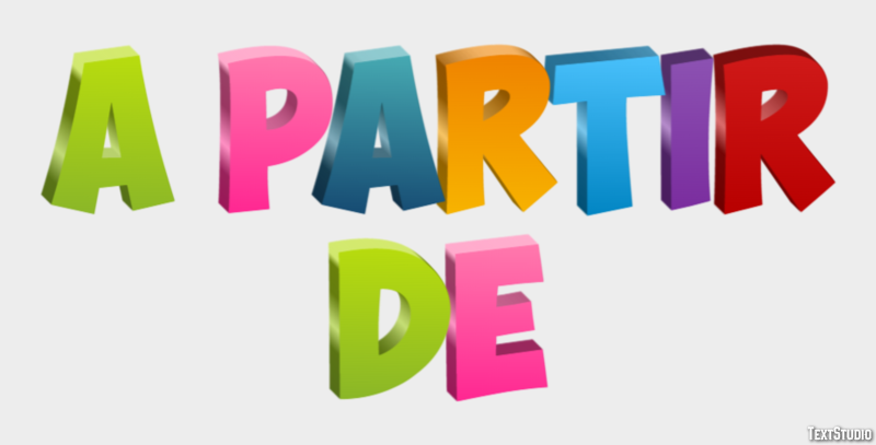 A partir de Texteffekt