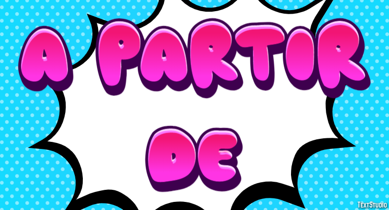 A partir de Texteffekt