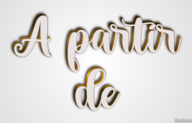 A partir de Texteffekt