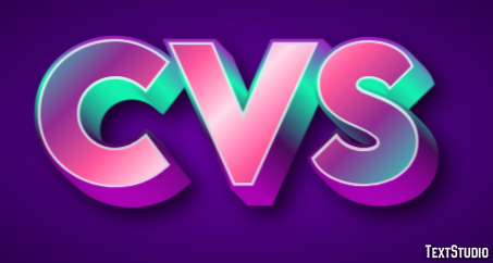 CVS Tekst Effect
