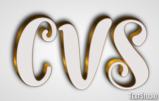 CVS Tekst effect