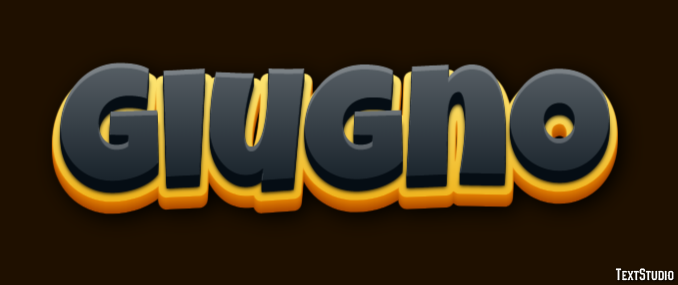Giugno Texteffekt