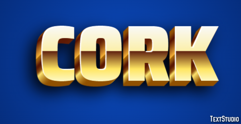 Cork Efekt tekstowy