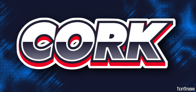 Cork Efekt tekstowy