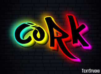 Cork Efekt tekstowy