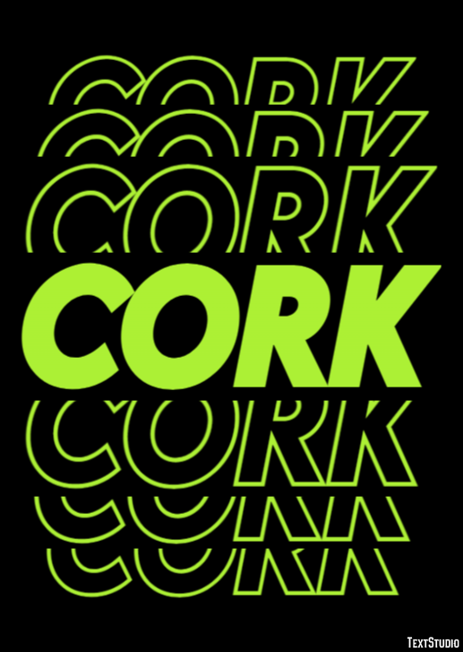 Cork Efekt tekstowy