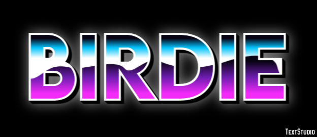 Birdie Text Effect