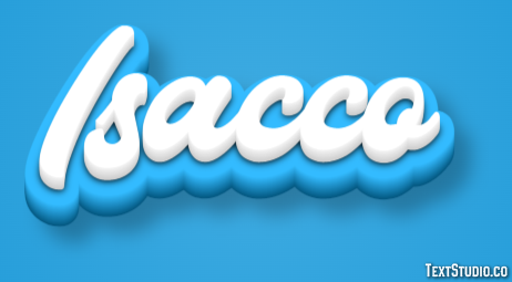 Isacco Effetto testo