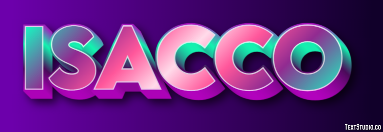 Isacco Text Effect