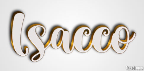 Isacco Effetto testo