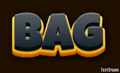 Bag Text Effect