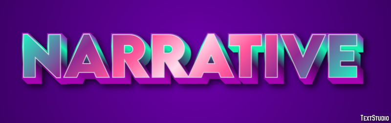 Narrative Text Effect