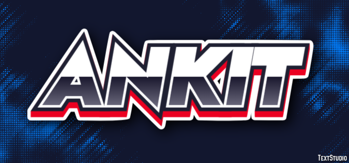 Ankit Text Effect