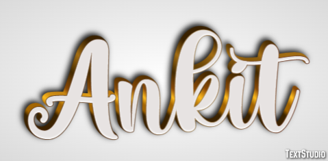 Ankit Text Effect
