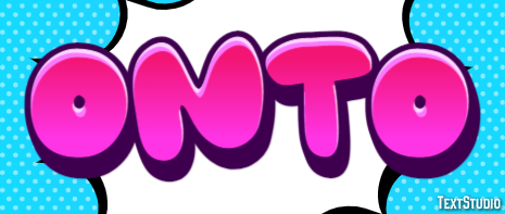 Onto Text Effect