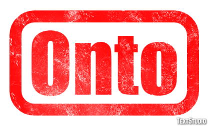 Onto Text Effect