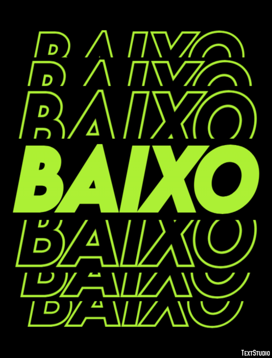 Baixo Efekt tekstowy