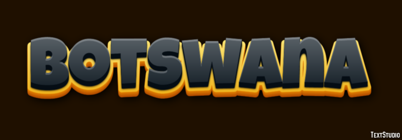 Botswana Effetto testo