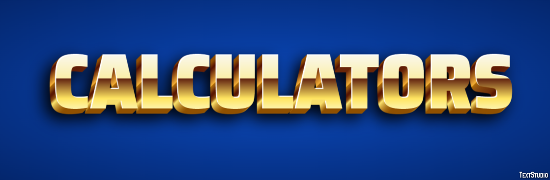 Calculators Текстовый эффект