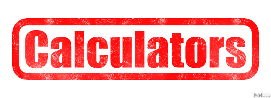 Calculators Текстовый эффект