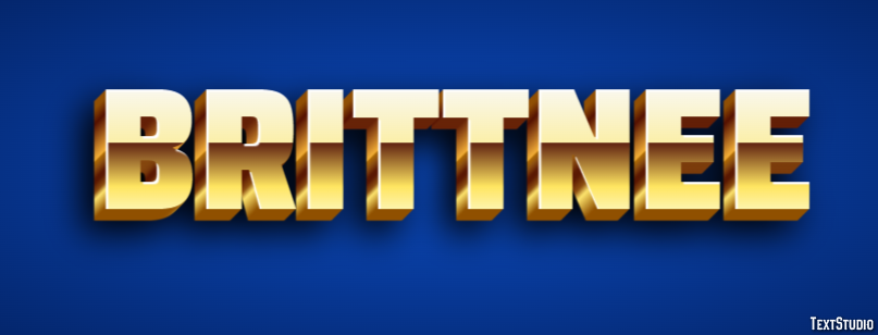 Brittnee Text effect