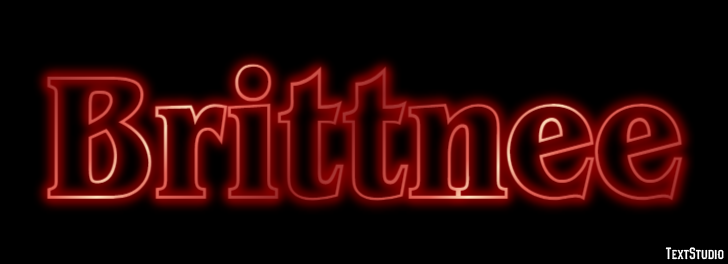 Brittnee Text Effect