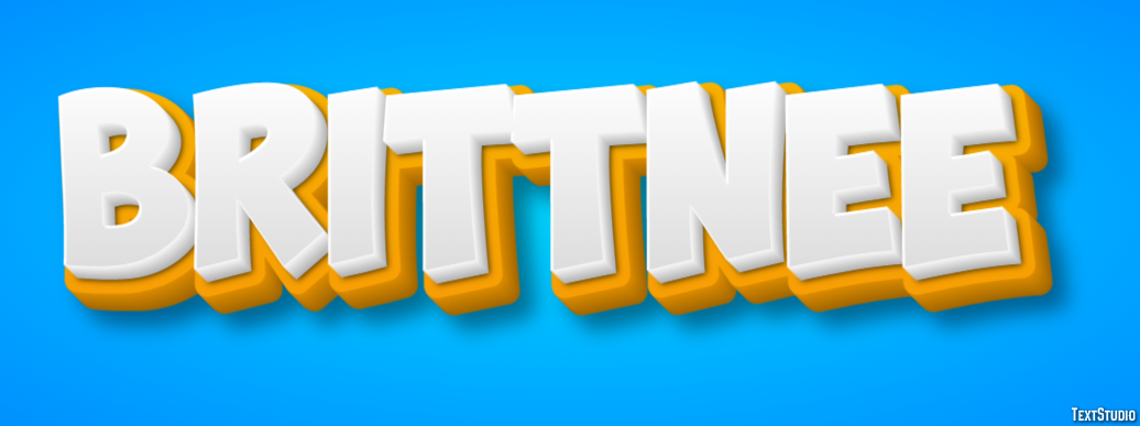 Brittnee Text Effect