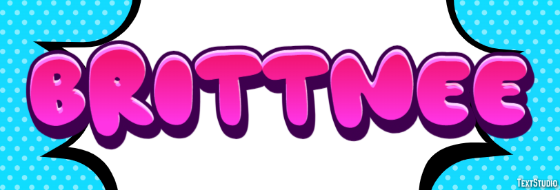Brittnee Efeito de texto