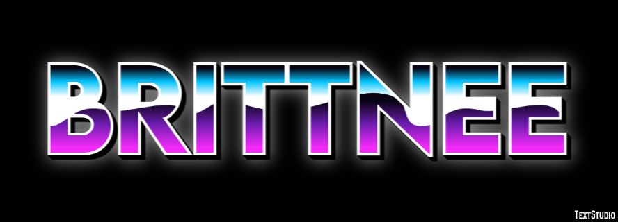 Brittnee Text Effect