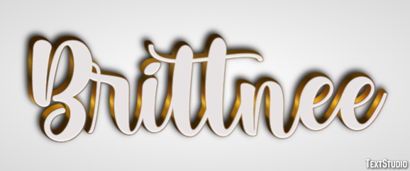 Brittnee Text Effect