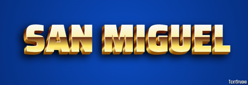 San Miguel Efekt tekstowy