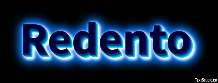 Redento Effetto testo