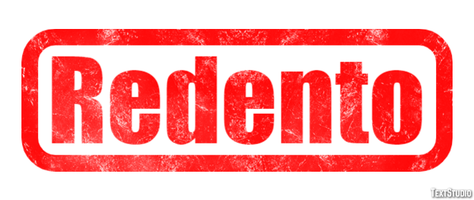 Redento Effetto testo