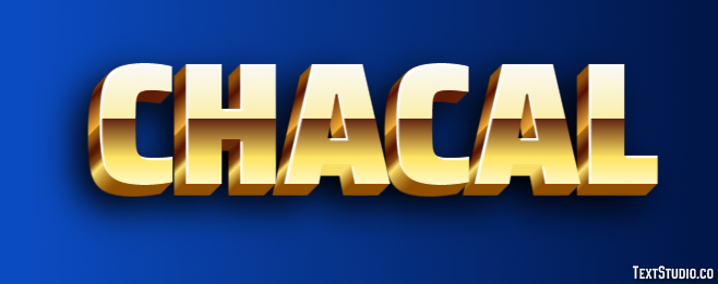Chacal Efecto de Texto