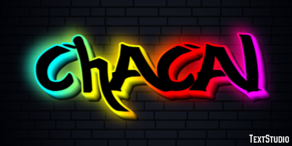Chacal Efecto de Texto
