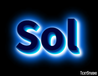 Sol Text Effect