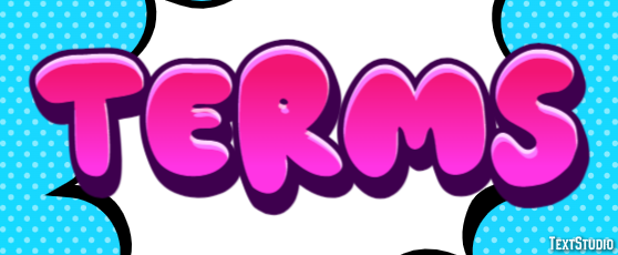 Terms Text Effect