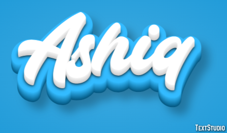 Ashiq Effet de Texte