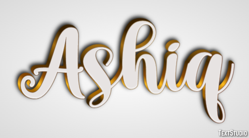 Ashiq Text Effect