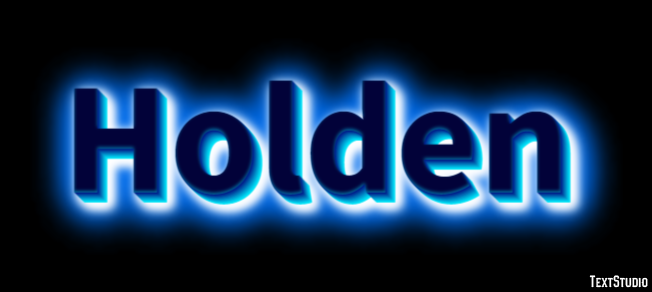Holden Efekt tekstowy